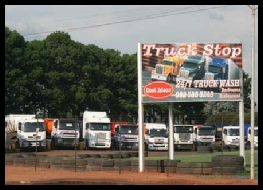 Overnight truck stop